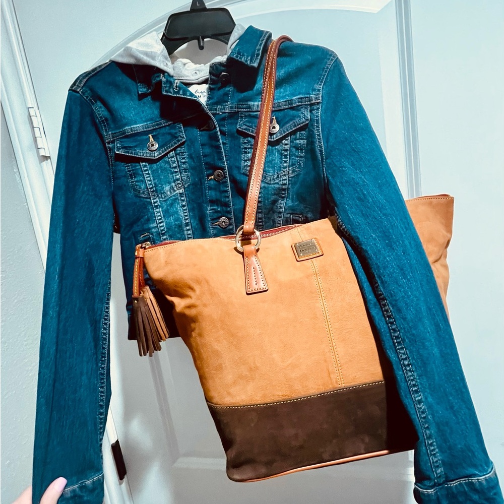 NWOT Lg Suede Toby Tote